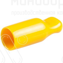 Заглушка для защиты наружной резьбы М22, термостойкая, цвет желтый – CAPMHT20B - 3