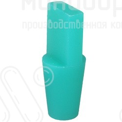 Термостойкая заглушка для защиты отверстий Ø15.9-19.8 мм и внутренней резьбы М18-20, выдерживает до 315 °C, цвет зеленый – SSML15,9 - 1