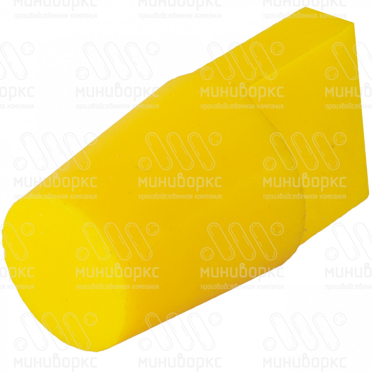 Термостойкая заглушка для защиты отверстий Ø18.3-23.8 мм и внутренней резьбы М20-24, выдерживает до 315 °C, цвет желтый – SSML18,3 - 2