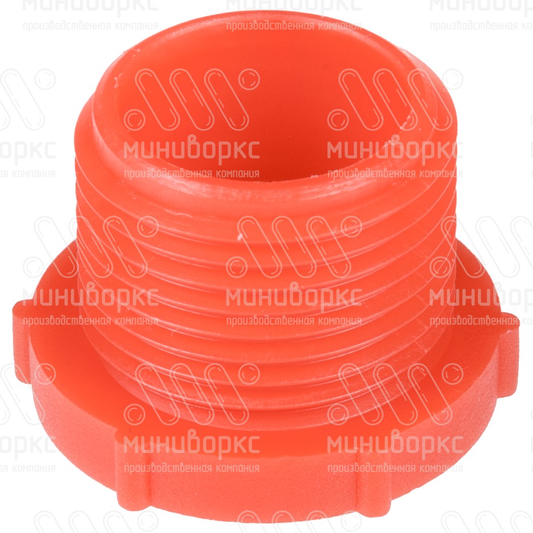 Защита внутренней резьбы M20×2.5, цвет красный – TFU20x2,5 - 3