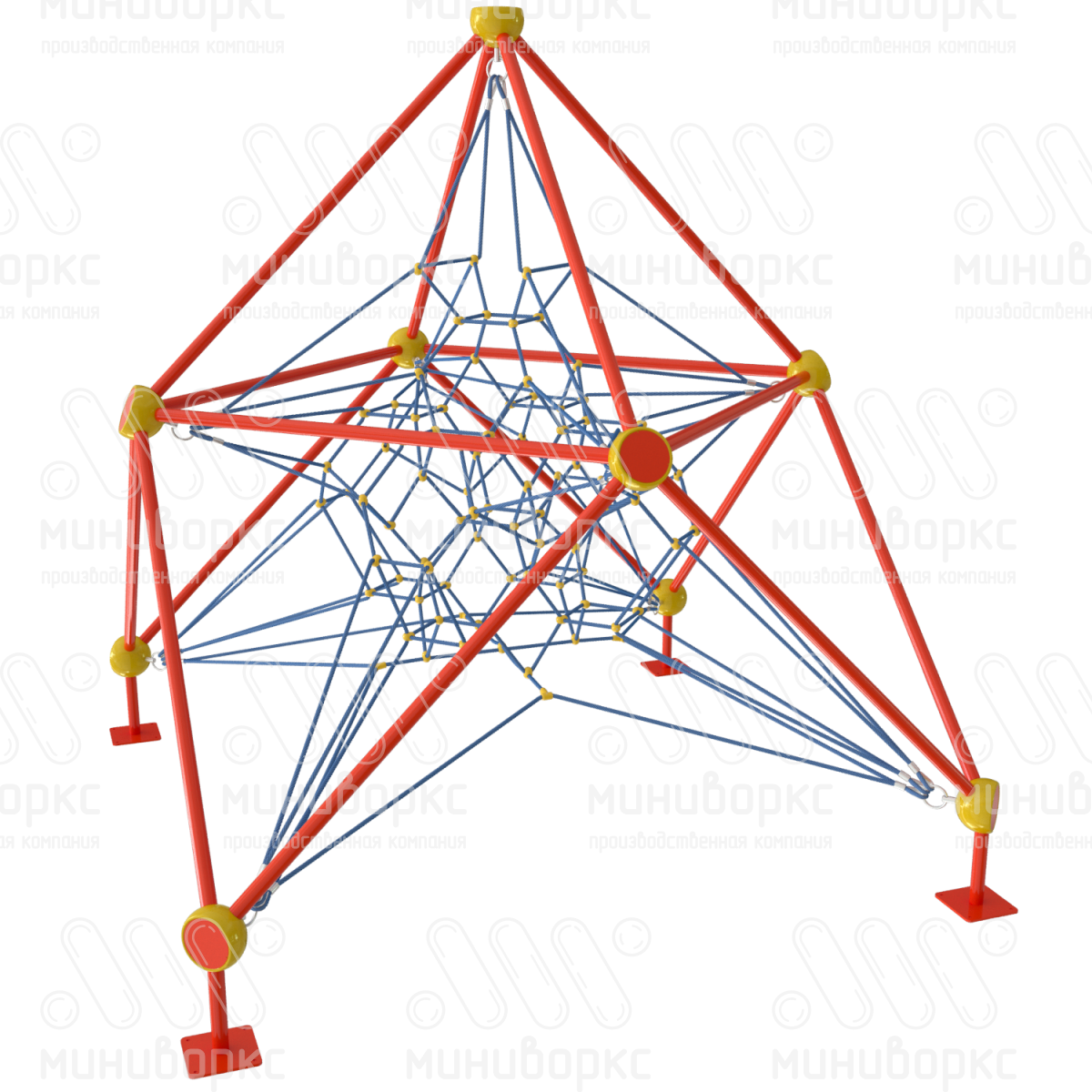 Канатные конструкции Сократ – S-0228-4c-9016/5017/9016 купить в Санкт-Петербурге | Миниворкс | картинка 1