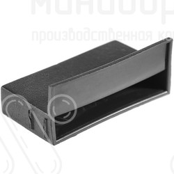 Пристреливающийся пластиковый латодержатель для лат сечением 8х53 мм, цвет черный – ЛП8-53-21ЧМ - 1