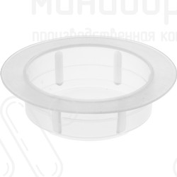 Круглая пластиковая пробка под отверстие Ø41 мм, цвет бесцветный – STFL41 - 1