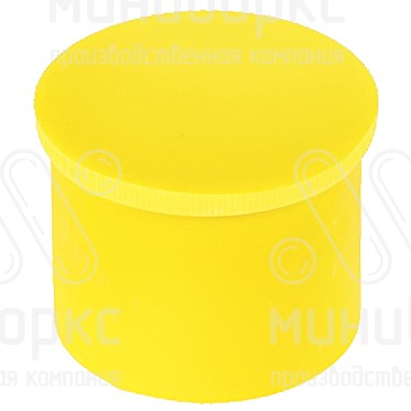 Заглушка из эластичного материала для защиты наружной резьбы М22, цвет желтый – CTLTPE21x20 - 1