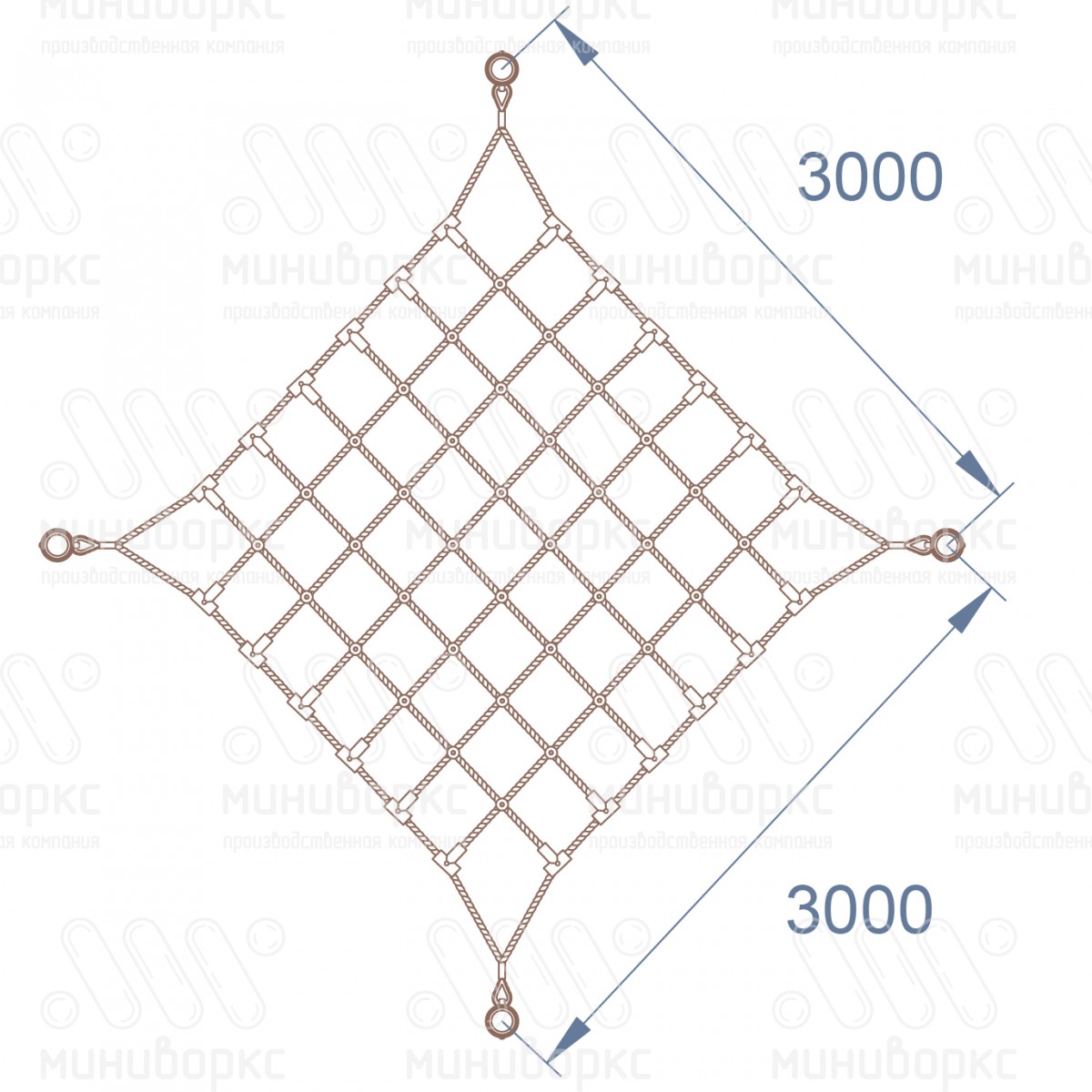 Канатные модули – M-0545.20-02 купить в Санкт-Петербурге | Миниворкс | картинка 6