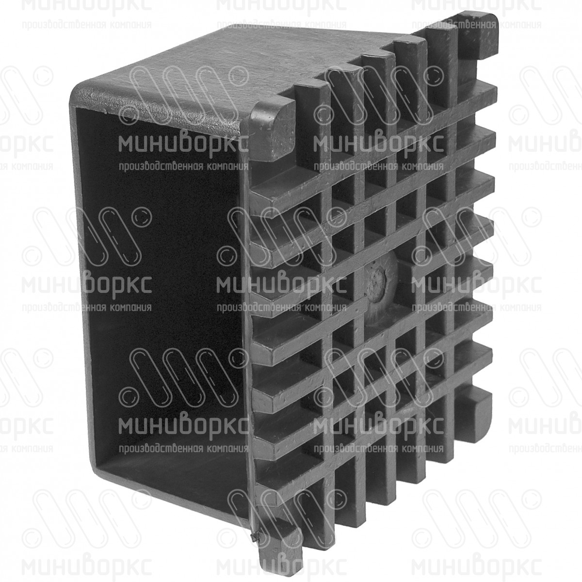 Наконечники для труб 40x80 – Н40-80ЧБ | картинка 3