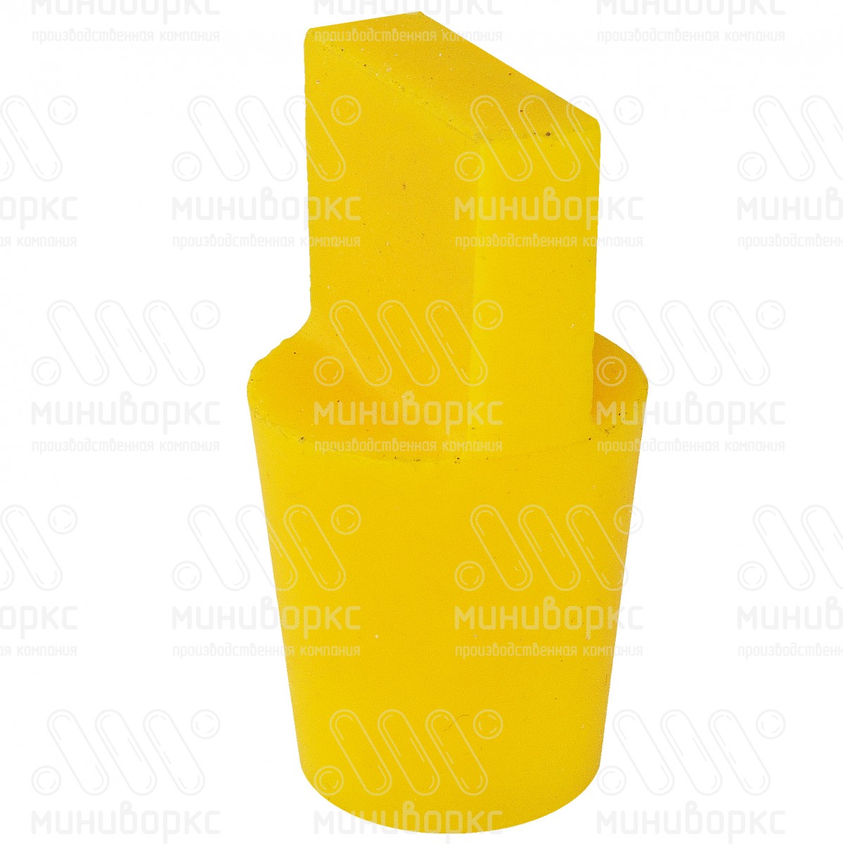 Термостойкая заглушка для защиты отверстий Ø18.3-23.8 мм и внутренней резьбы М20-24, выдерживает до 315 °C, цвет желтый – SSML18,3 - 1