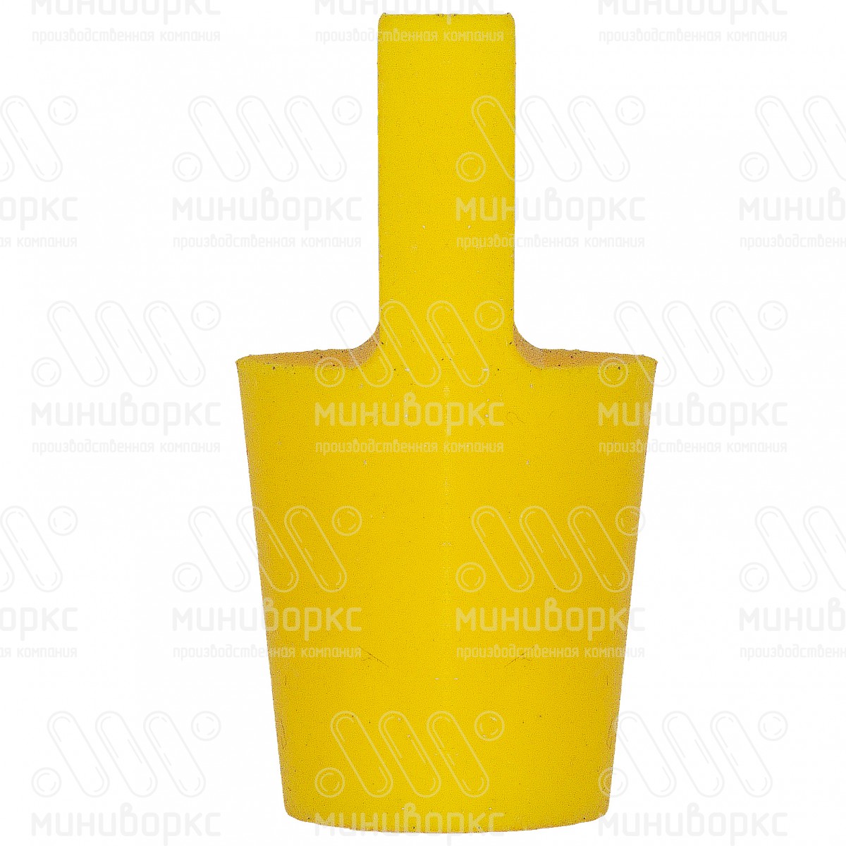 Термостойкая заглушка для защиты отверстий Ø18.3-23.8 мм и внутренней резьбы М20-24, выдерживает до 315 °C, цвет желтый – SSML18,3 - 3