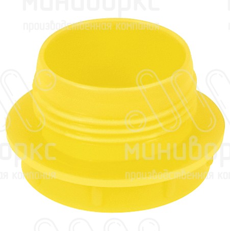 Колпачок пластиковый для защиты внутренней резьбы М22х2, цвет желтый – TFUGM22x2 - 3