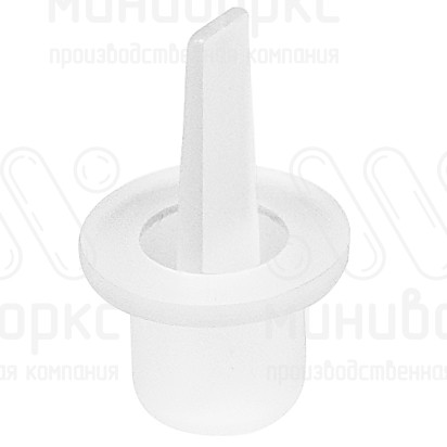 Пробка пластиковая под отверстие 9 мм, серия STLL2, цвет бесцветный – STLL2-9 - 1