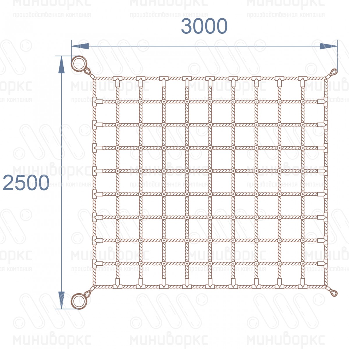 Канатные модули – M-0568.20-02 купить в Санкт-Петербурге | Миниворкс | картинка 4