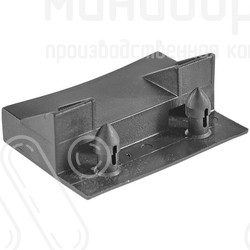 Упорный пластиковый латодержатель для лат сечением 8х53 мм, цвет черный – ЛУ8-53-32ЧК - 2