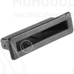 Внутренний пластиковый латодержатель для лат сечением 8х65 мм, цвет черный – ЛВ8-65-25ЧК - 1