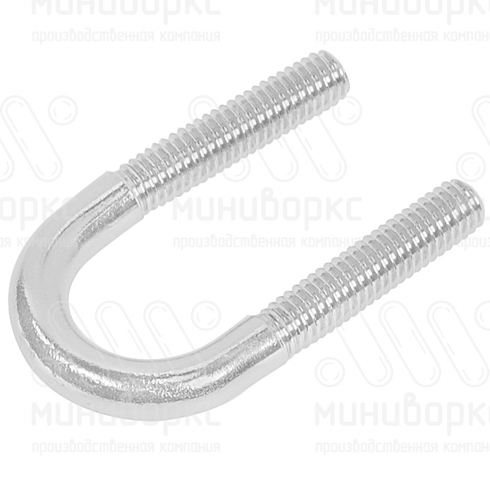 U-образный болт с резьбой М6, цвет нержавеющая сталь – UB-6.1 - 2