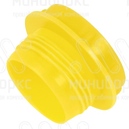 Колпачок пластиковый для защиты внутренней резьбы М22х2, цвет желтый – TFUGM22x2 - 2