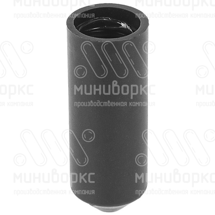 Термоусадочная заглушка Ø14 с клеевым слоем внутри, цвет черный – TRM14X45 - 3