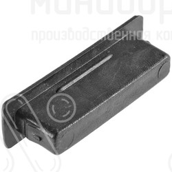 Внутренний пластиковый латодержатель для лат сечением 8х65 мм, цвет черный – ЛВ8-65-25ЧК - 3