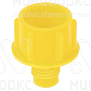 Колпачок пластиковый для защиты внутренней резьбы М8х1, цвет желтый – TFUGM8x1 - 1