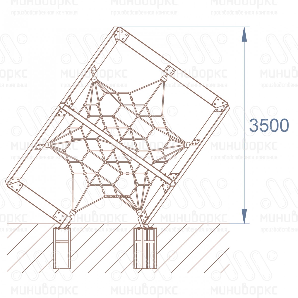 Канатные конструкции Сократ – S-0001.00-61 | картинка 3