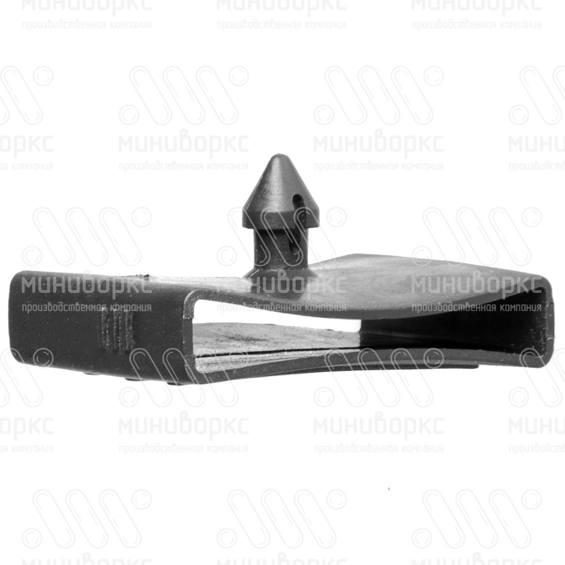 Латодержатель двойной проходной для лат сечением 8х53 мм, цвет черный – ЛД8-53-48ЧК - 3