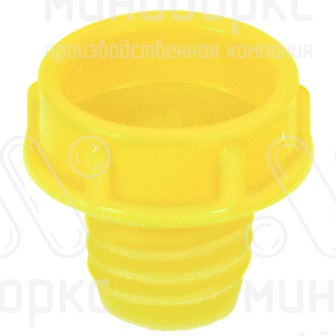 Колпачок пластиковый для защиты внутренней резьбы М12х1, цвет желтый – TFUGM12x1 - 1