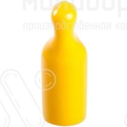 Заглушка для защиты наружной резьбы М22, термостойкая, цвет желтый – CAPMHT20B - 1