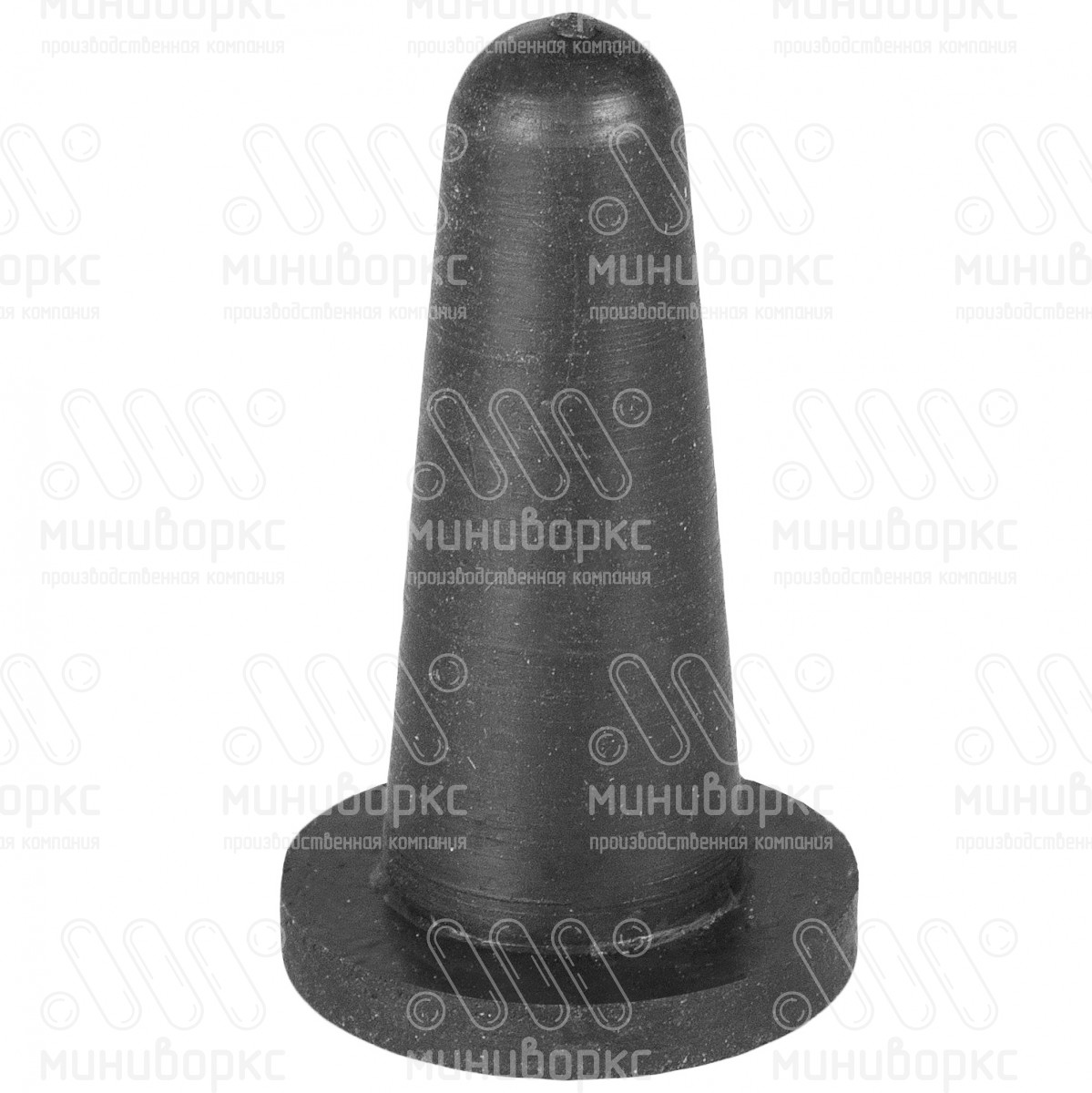 Заглушка термостойкая для защиты внутренней резьбы М10 и отверстий Ø10.1 мм, выдерживает до 177 °C, цвет черный – TREC10,1 - 3